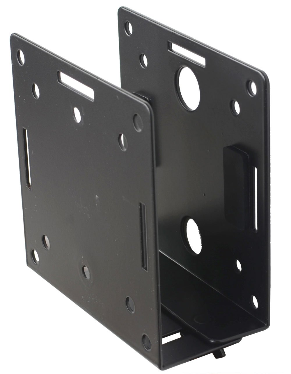 Videosecu Soporte de pared ajustable para dispositivo pequeño para caja de cables, reproductores multimedia de TV digital, algunos DVD, DVR, enrutador inteligente, interruptor de reproductor de