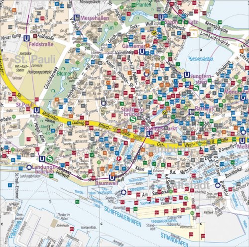 ArchitekturPlan Hamburg: 1840 Objekte zur Architektur und Landschaftsarchitektur aufgeführt nach Epochen, Gebäudetypen und Architekten: 1840 Objekte ... nach Epochen, Gebäudetypen und Architekten