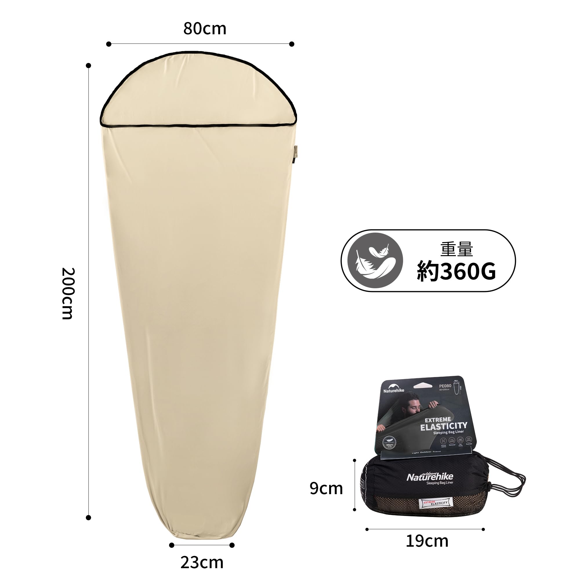 未使用品 　マウンテンリサーチ　寝袋　インナーシーツ Amazon | Naturehike インナーシーツ シュラフ トラベルシーツ