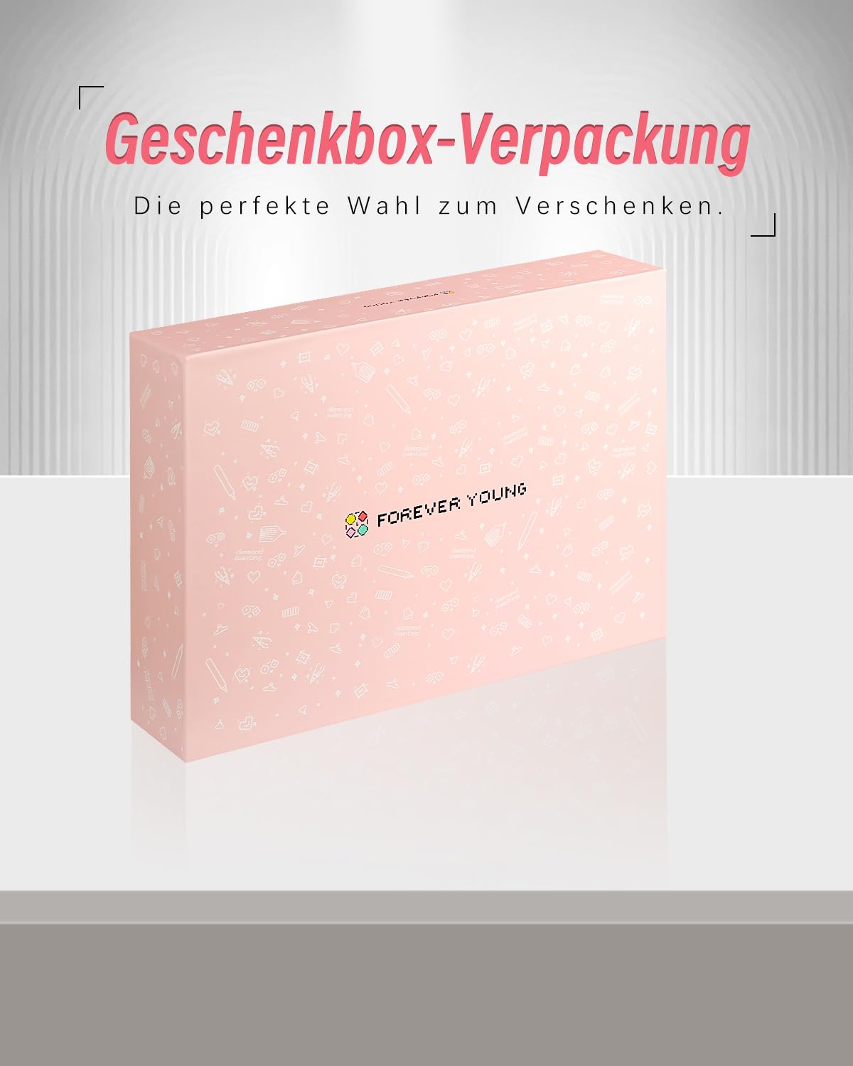 45 Stück Diamond Painting Aufbewahrungsbox Schiffchen mit Deckel, Diamond Painting Zubehör Boxen für Diamond Painting Steine, 2-in-1 Diamond Painting Schiffchen und 5D Diamant Painting Set, Box-Paket