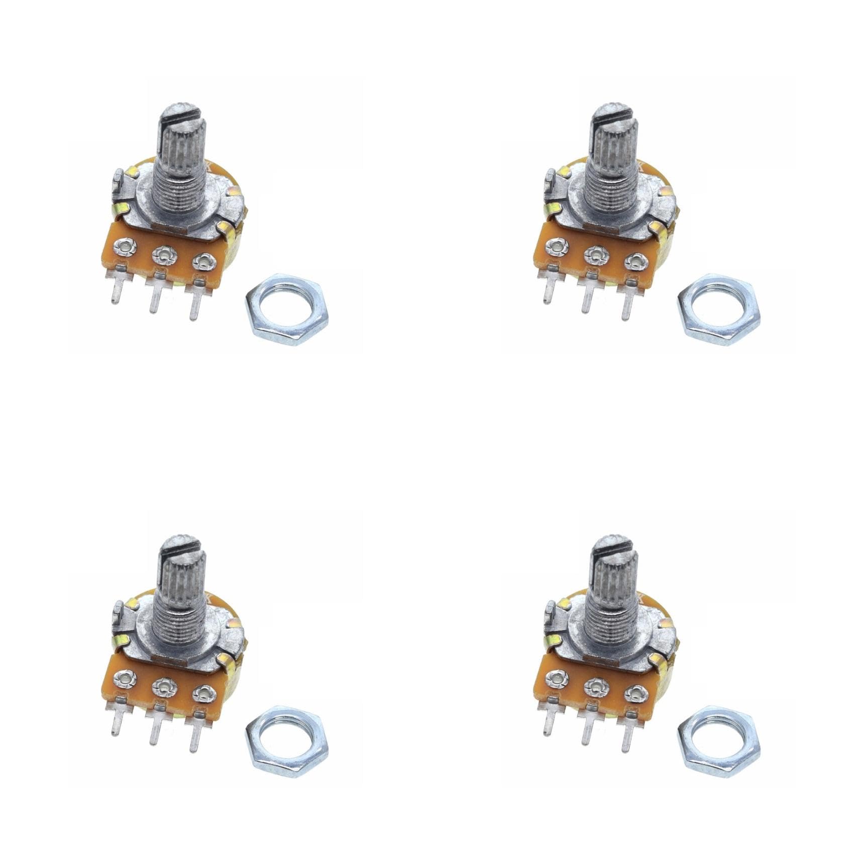 (4 pc) Pro3D WH148 5K Ohm 3Pin 15mm Shaft Single Potentiometer (B0CZ47LGTQ) Amazon Price History, Amazon Price Tracker