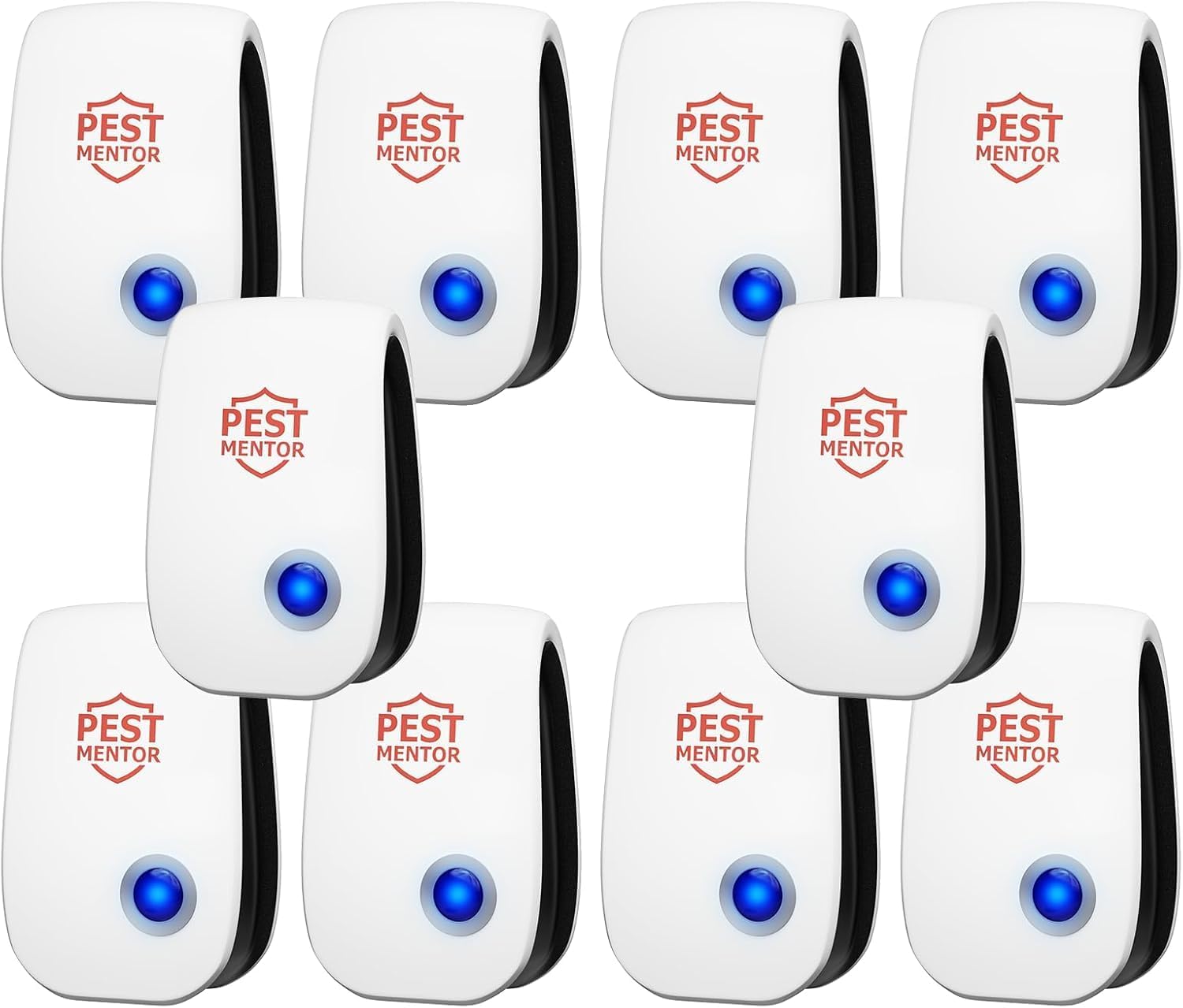 Ultrasonic Pest Repellent 10 Pack, Mouse Repellent Indoor Mosquito Pest Repellent,Electronic Repeller for Roach, Rodent, Mouse, Bugs, Mosquito, Mice, Spider, Family Pet Safety