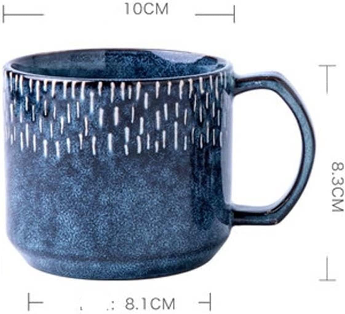 MAYABI Ceramic Coffee Mugs,Tea Cup,Premium Ceramic Coffee Mug Mugs Tea Cup Water Cup,Creative Ceramic Cup Personality Trend Mug Couple Simple Cup Household Water Cup Spoon with Lid Cups Set