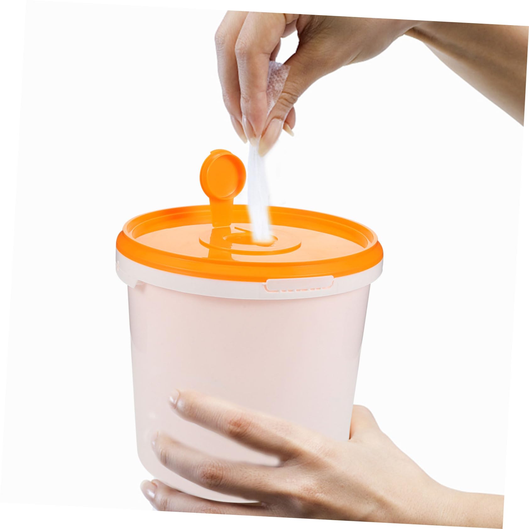 COSMEVIVI Portable Wipes Dispenser Wipe Container for Strollers Lightweight and Compact Easy to Clean Convenient Travel