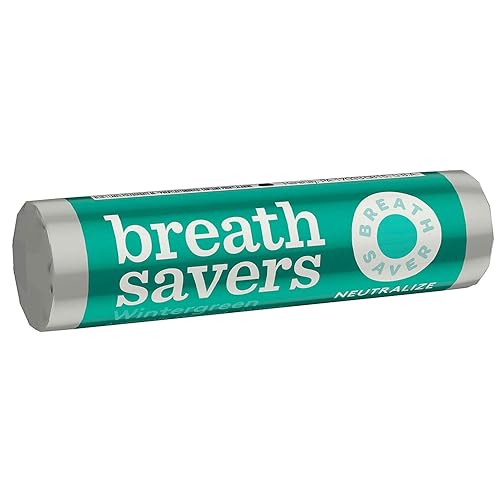 Breathsavers Wintergreen Mints, 24 unidades (paquete de 2 de 12)