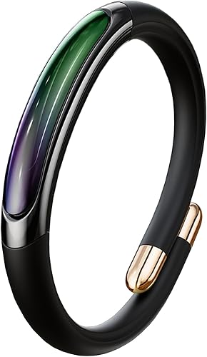 Mosquito Repellent Bracelets 1 Pack, DEET Free Mosquito Repellent Bands with 6 Pcs Essential Oil Cotton, Waterproof Insect Bug Repellent Wristbands