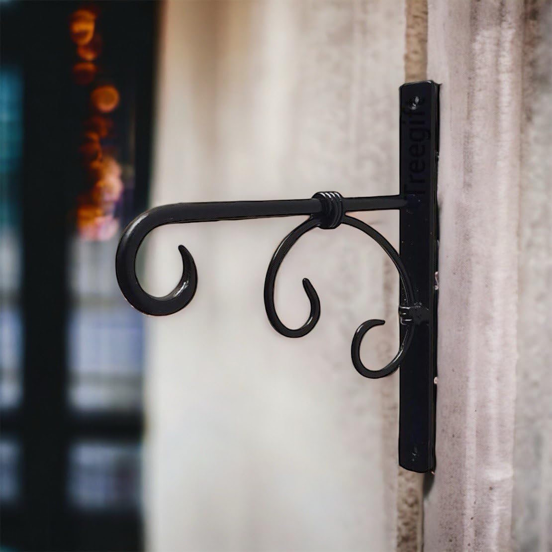 Outdoor Hanging Brackets - Planter & Bird Feeder -4