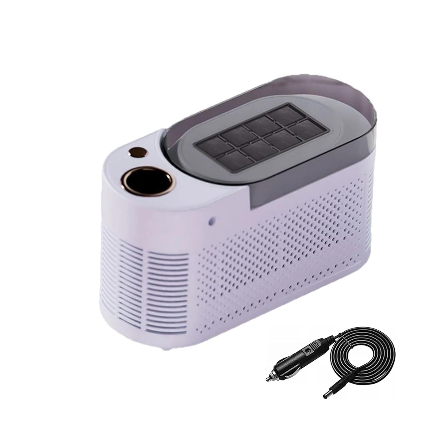 Portable Countertop Ice Maker Semiconductor Miniature Car Electric Ice Making Machine for Home Kitchen Or Camping Quick Ice Cubes Maker