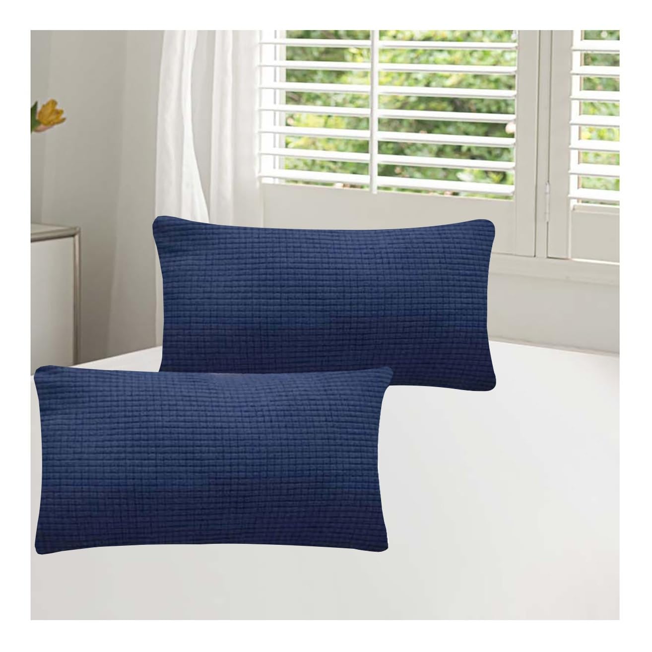2er Set Kissenbezug 40x60 Kopfkissenbezug 50x70 KissenhüLle Samt 40x40 Zierkissenbezug 40x70 Kissen Dekokissen Couchkissen Sofakissen Bezug Pillowcase 45x45 Kissenbezüge Mit ReißVerschluss zierkissen