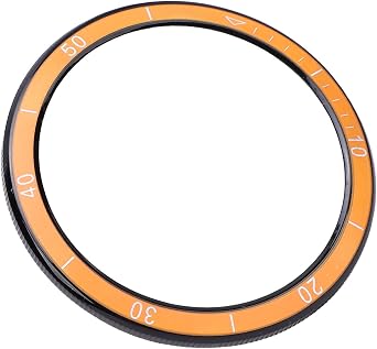 Cuifati Watch Bezel Insert, Firm Sturdy Bezel Ring for S4/S3 Watch, Scratch-Proof Bezel Ring Replacement Parts