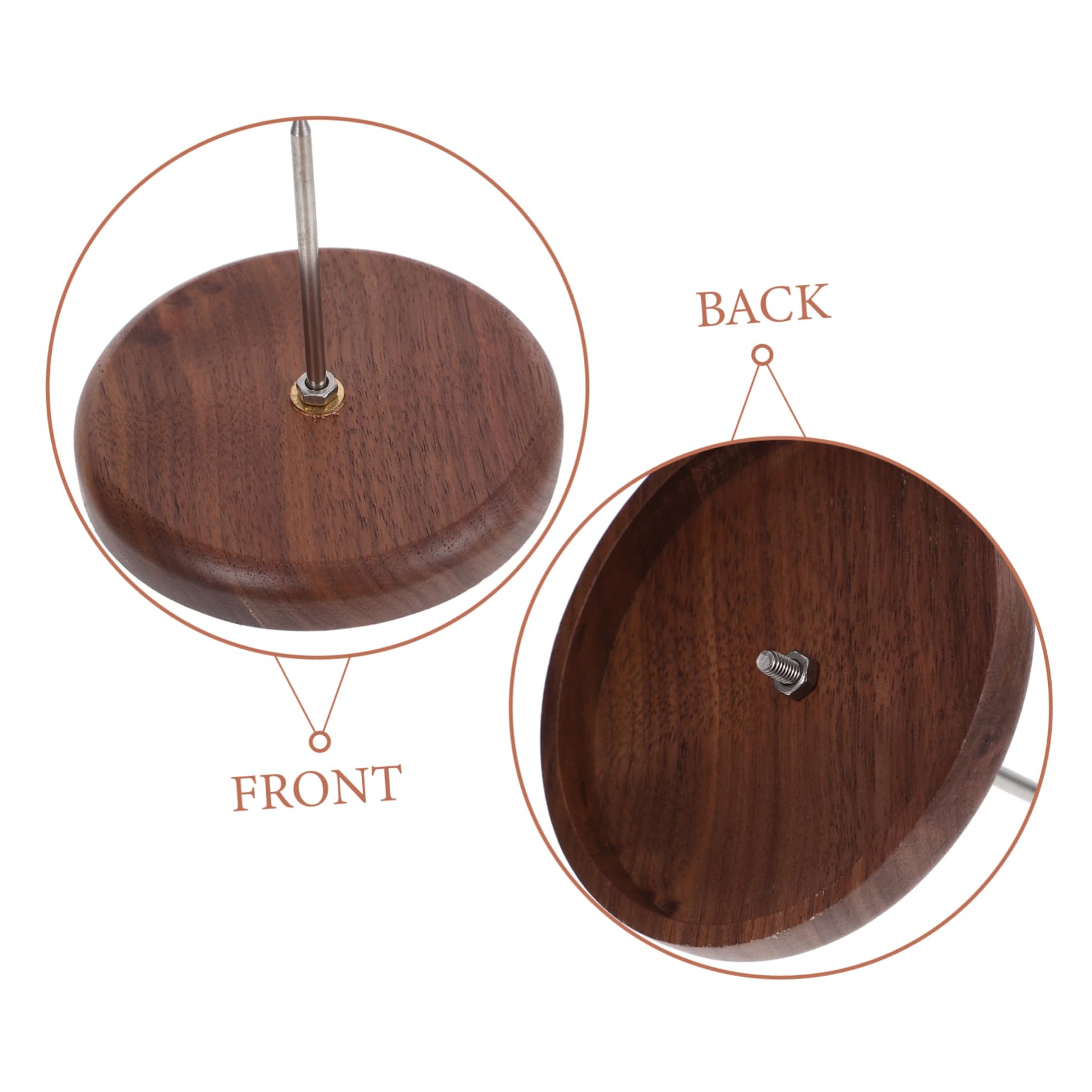 Lurrose 4pezzi Ricevute Picchetto Organizzatore Per Scontrini Memos e Fatture Per Ristoranti e Uffici Design Stabile e