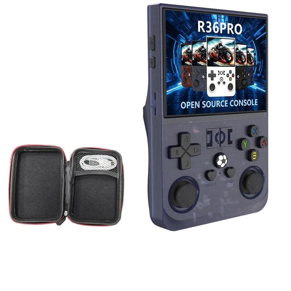 R36PRO Ręczna konsola do gier retro 128 GB 3,5-calowy ekran HD przenośny kieszonkowy odtwarzacz wideo obsługuje ponad 30 emulatorów D
