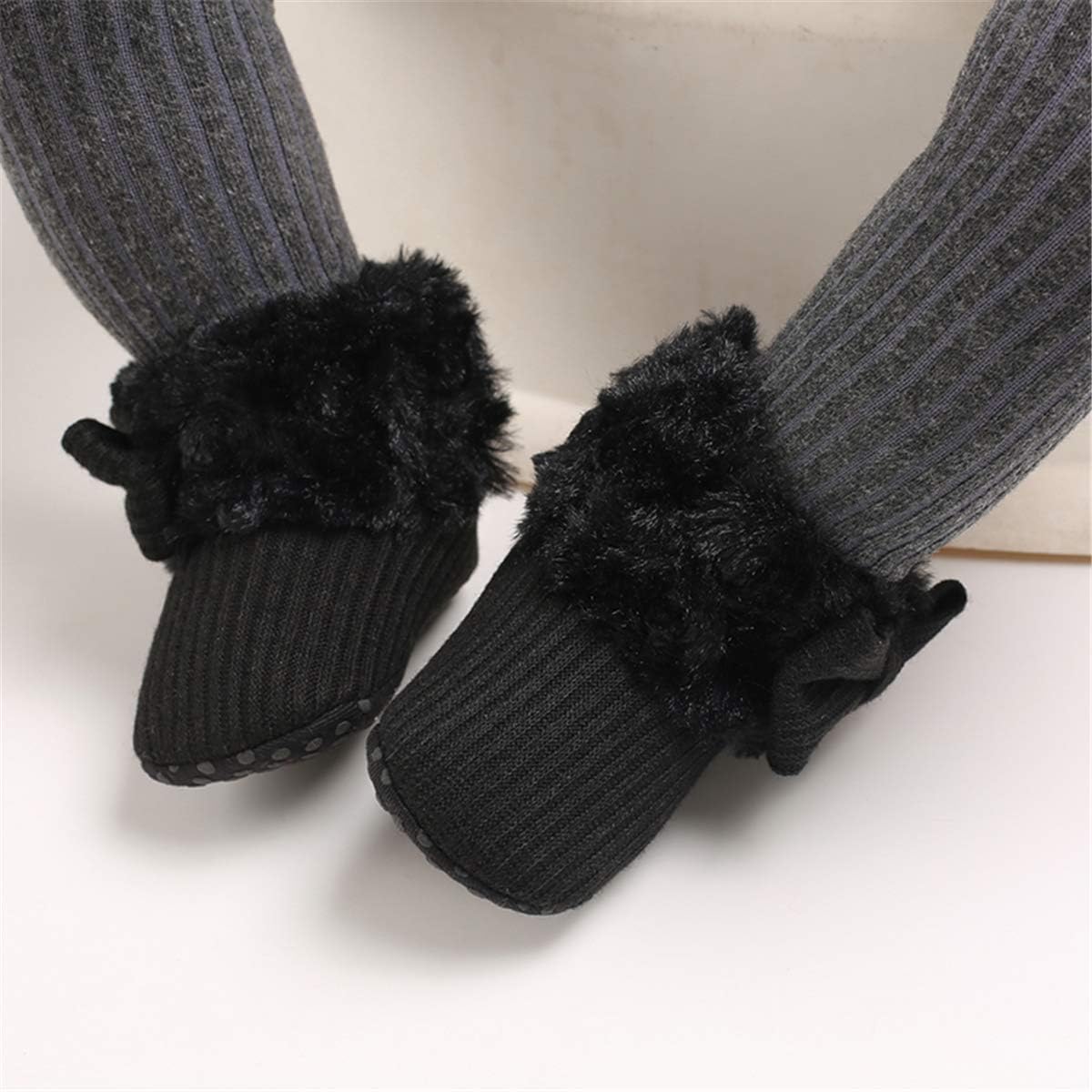 COSANKIM Newborn Baby Girls Boys Boots Soft Anti-Slip Sole Warm Winter Snow Booties Toddler Infant Prewalker Shoes - Image 2