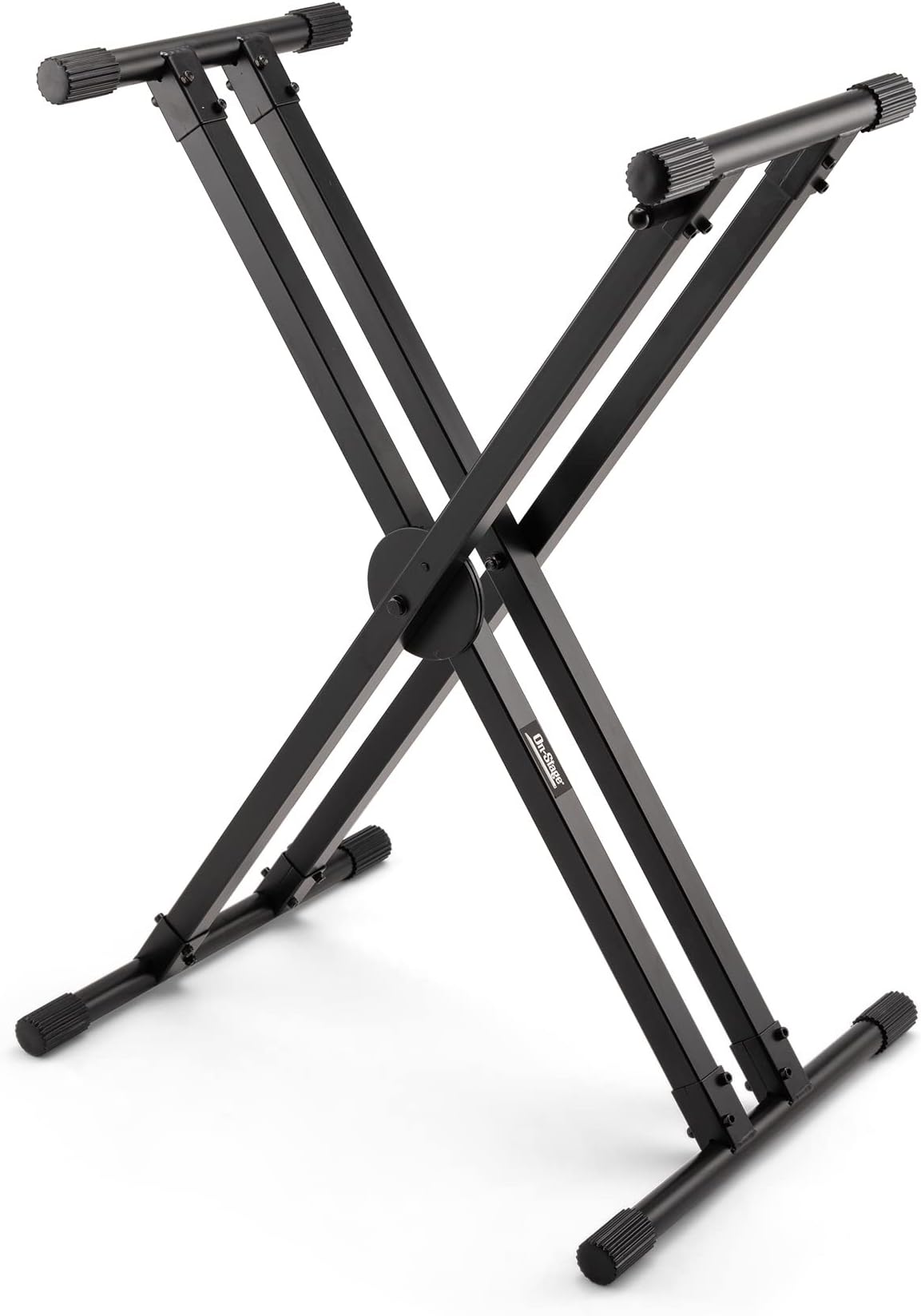 On-Stage KS8291XX ERGO-LOK Double-X Keyboard Stand with Lok-Tight Construction