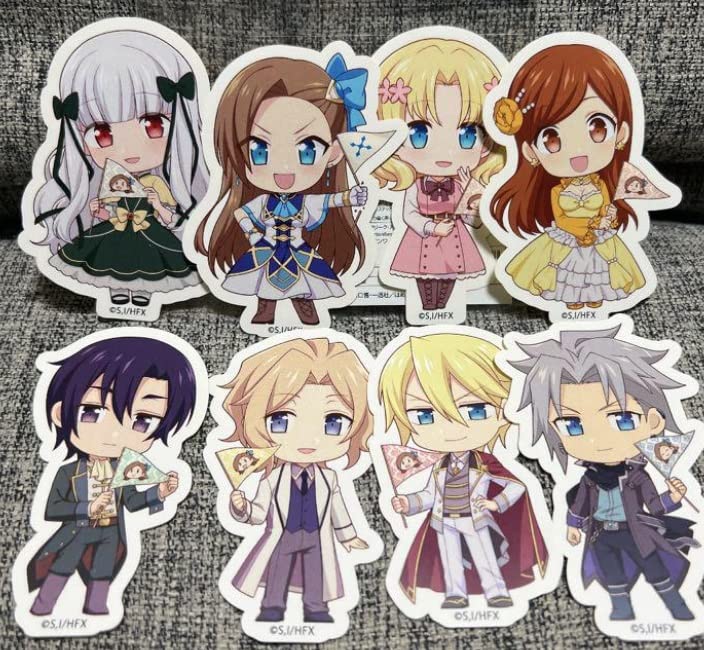 乙女ゲームの破滅フラグしかない悪役令嬢に転生し はめふら ポスカ シール Amazon.co.jp: 乙女ゲームの破滅フラグしかない悪役令嬢に転生し