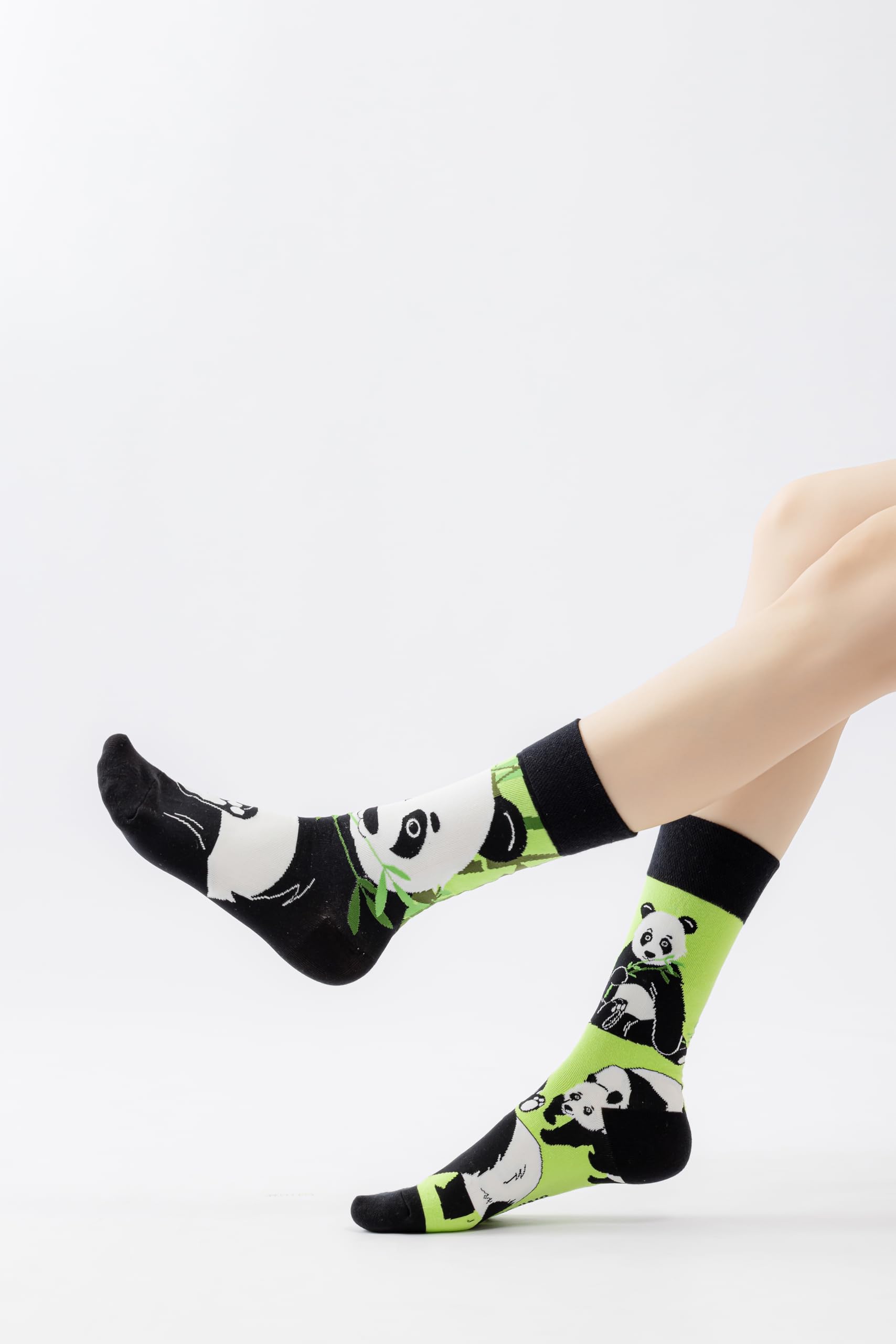 Calcetines Divertidos Unisex para Mujer y Hombre con Diseños Asimétricos en Par - Temas Animales, Comida, Fruta, Deporte y Arte en Algodón - Ideal para Regalos — view 6