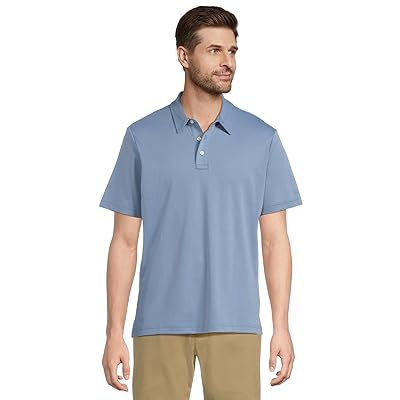 L.L.Bean Comfort Stretch Performance Short Sleeve Polo Slightly Fitted Men