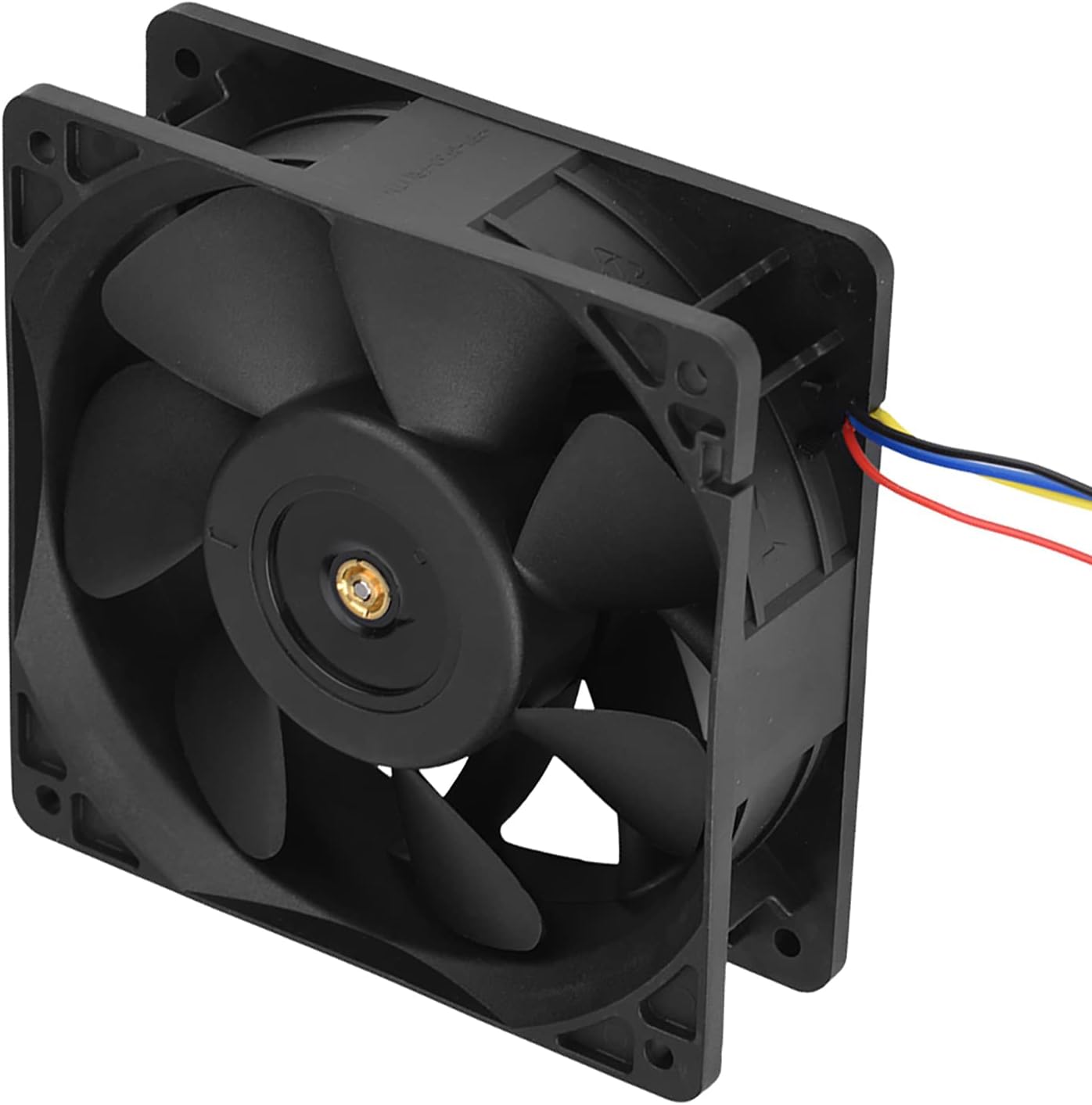6000RPM CPU Cooling Fan for Antminer, 12V DC 4-Pin PC Computer Cooling Case Fan with Metal Finger Guard Grill for bitcoin mining/mining rig