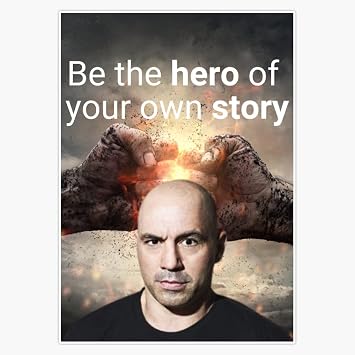 Joe Rogan, Quote Bumper Sticker Vinyl Decal 5"