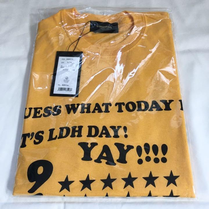 Amazon.co.jp: LDHDAY 918 T-Shirt 24karats Small Yellow : Toys & Games