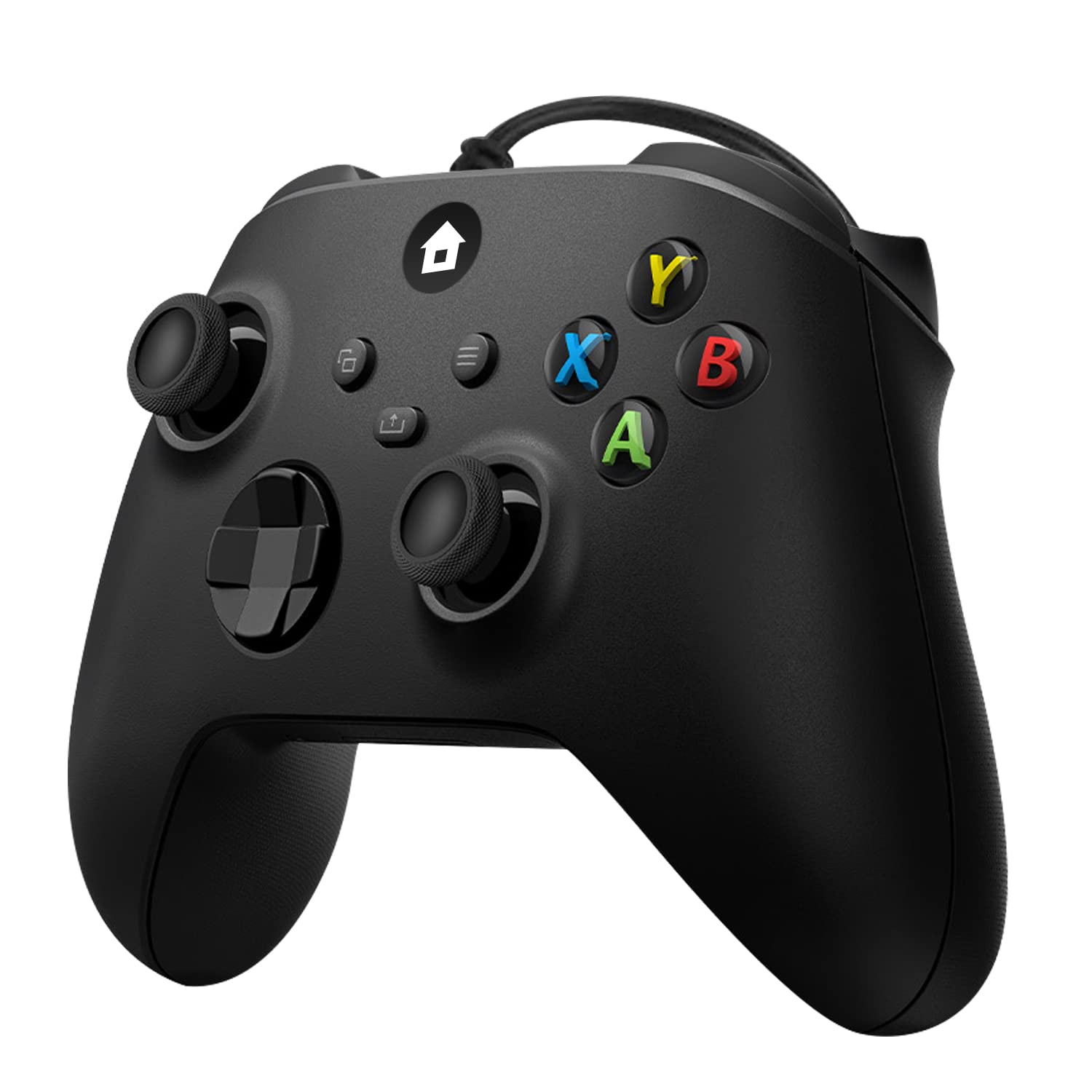 MINSWC Wired Controller for Xbox One/Xbox Series X|S, Xbox One Wired Controller Works with Xbox One and Windows 10/11,Black