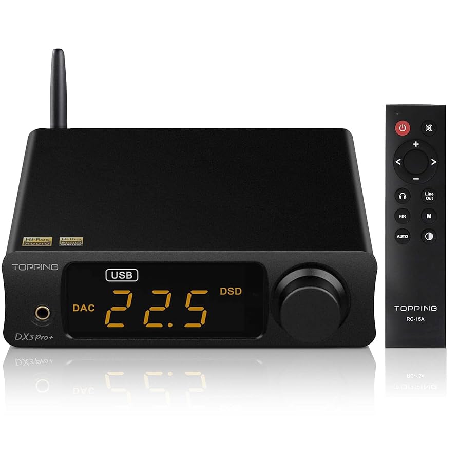 Amazon | TOPPING DX3 Pro+ USB DAC & ヘッドホンアンプ一体型