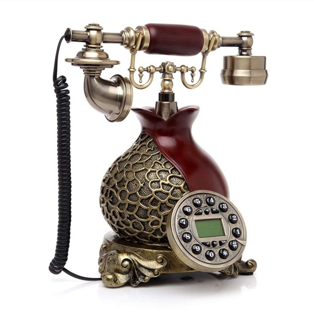Kreatywny telefon w stylu retro, telefon do domu i biura
