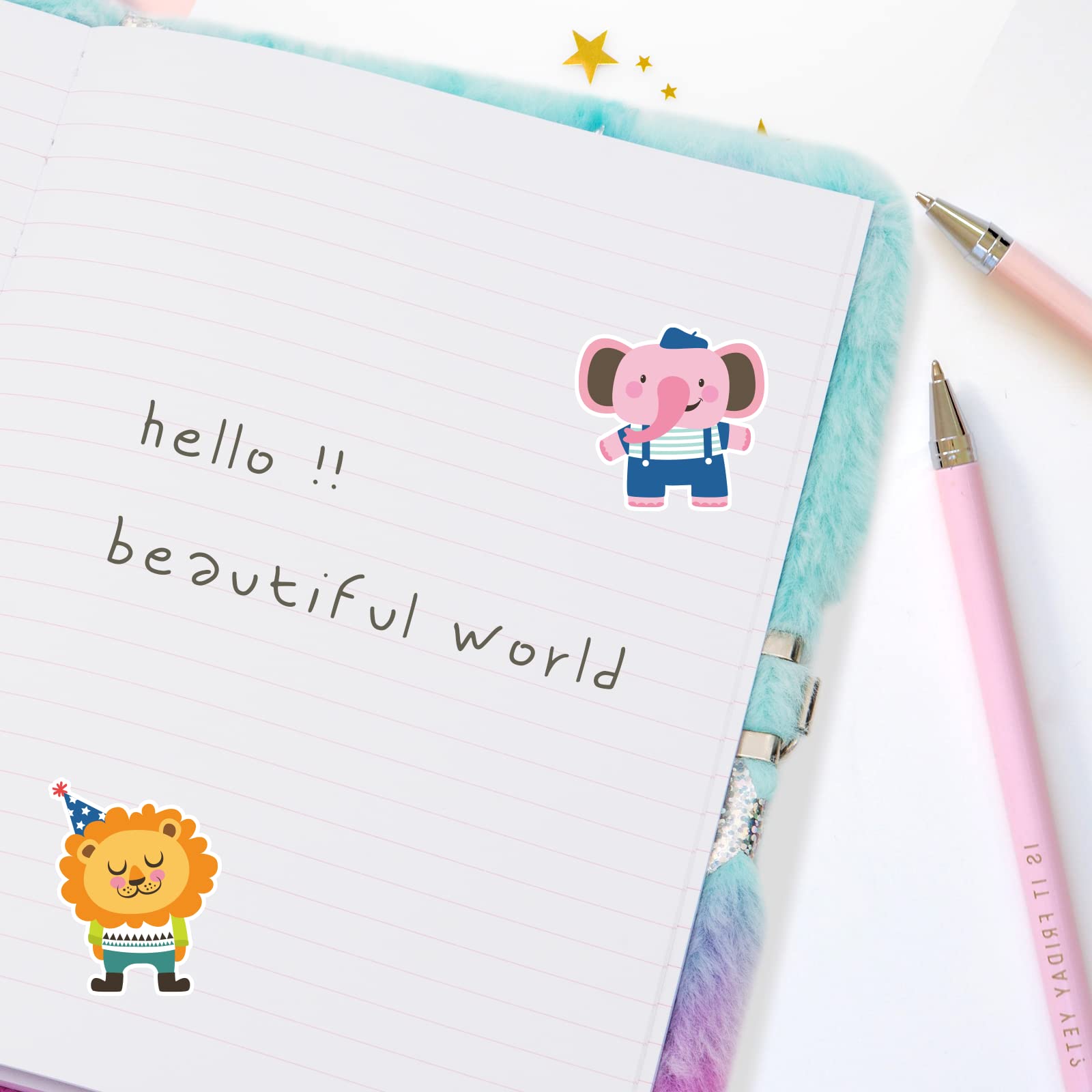 SuperStyle Journal Diary, Gift for 6 7 8 Years Old Girls, Bear Notebook with Lock Secret Diary Writing Journal Birthday Gift for Kids