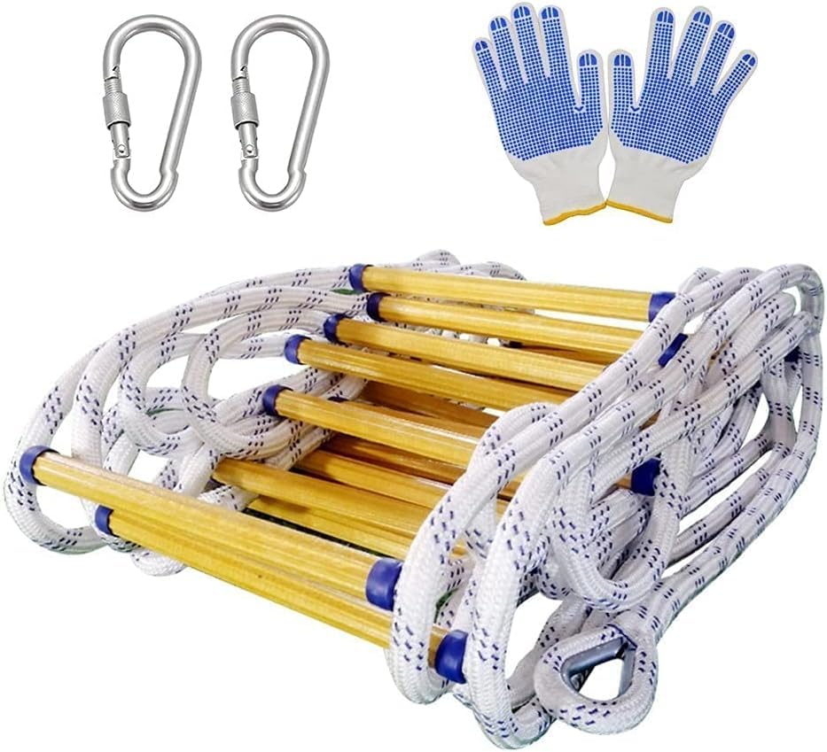 Échelle de corde avec crochet portable et ultra résistante