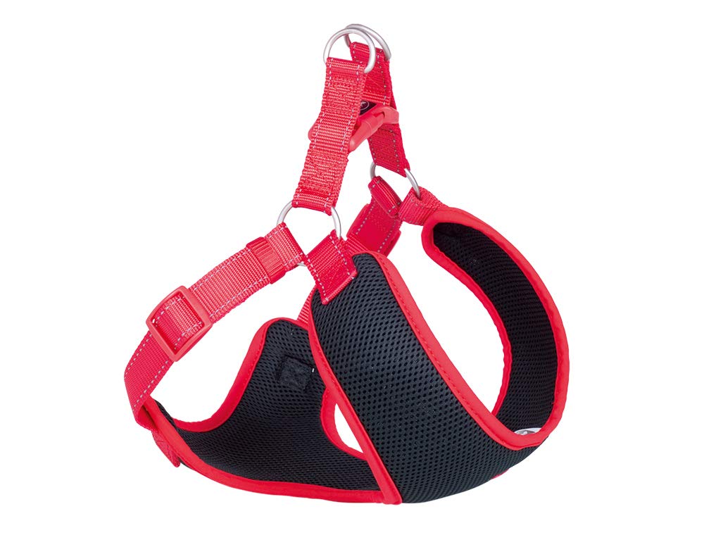 Nobby Pet Rouge Dog Harness Black Mesh Reflect