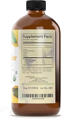 Miniatura 5 de Complete Natural Products Liver Complete 8oz, paquete completo de limpieza y equilibrio de la vesícula biliar de 8 onzas