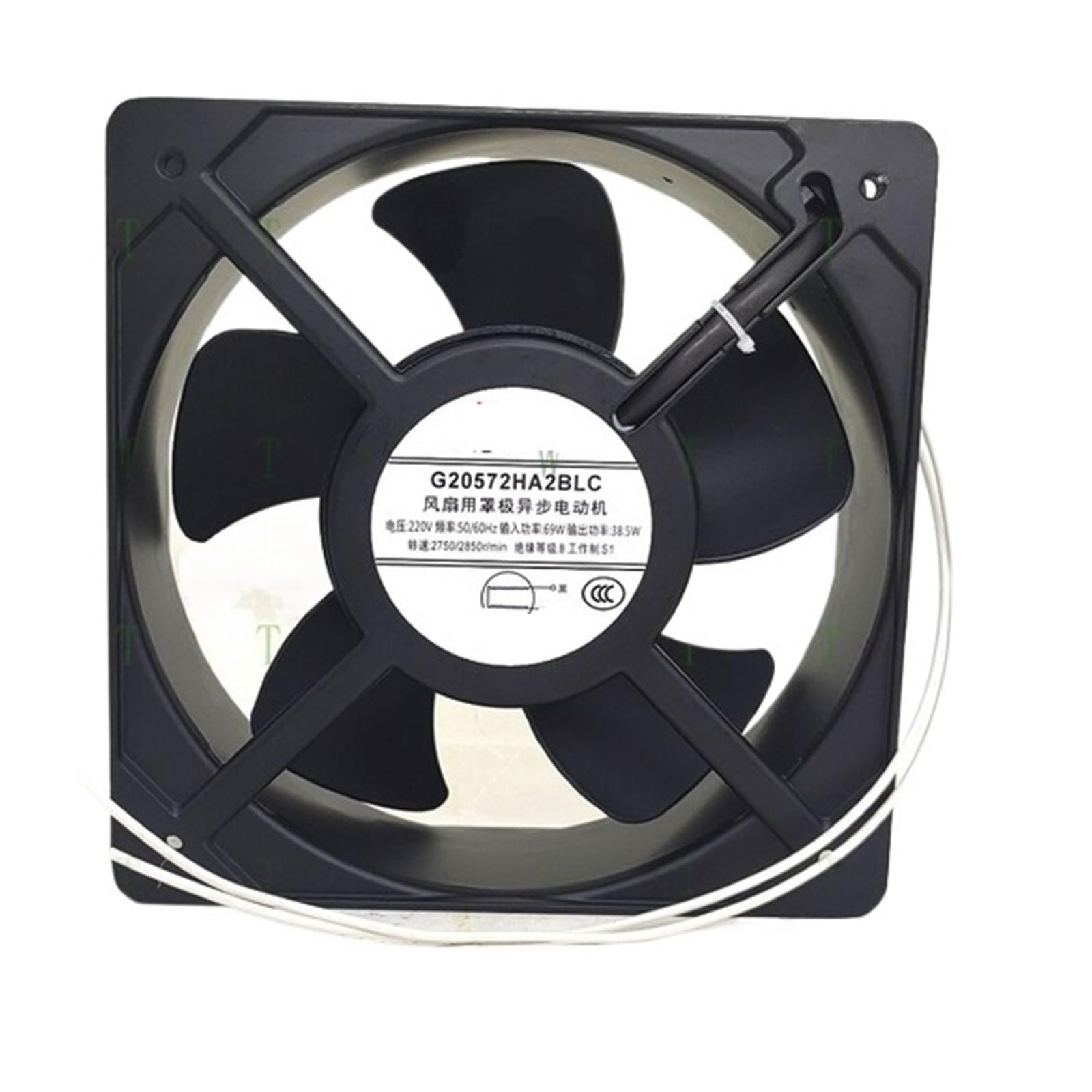 YMUGUEGH G20572HA2BLC 20572 220V 69W cooling fan