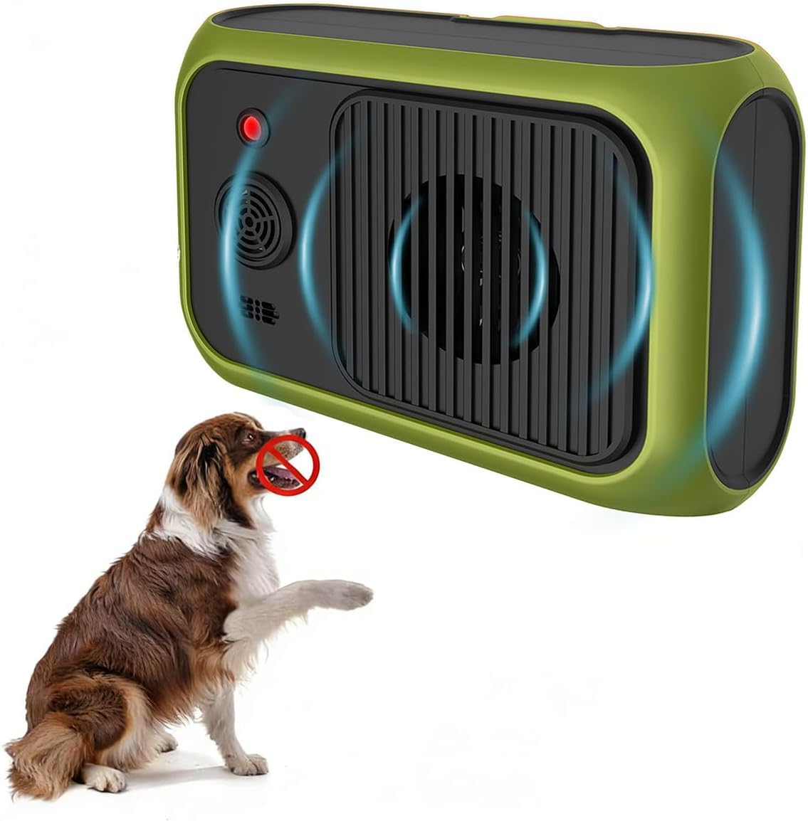Jarper Anti Barking Devices for Dogs - Ultrasonic Dog Bark Deterrent Devices, Waterproof, Rechargeable, 50Ft Auto Stop Dog Barking Device for Indoor and outdoor, for Small Medium Large Dogs