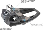 Shimano PD-R8000 E1 // SPD-SL Rennrad-Pedal Pedal