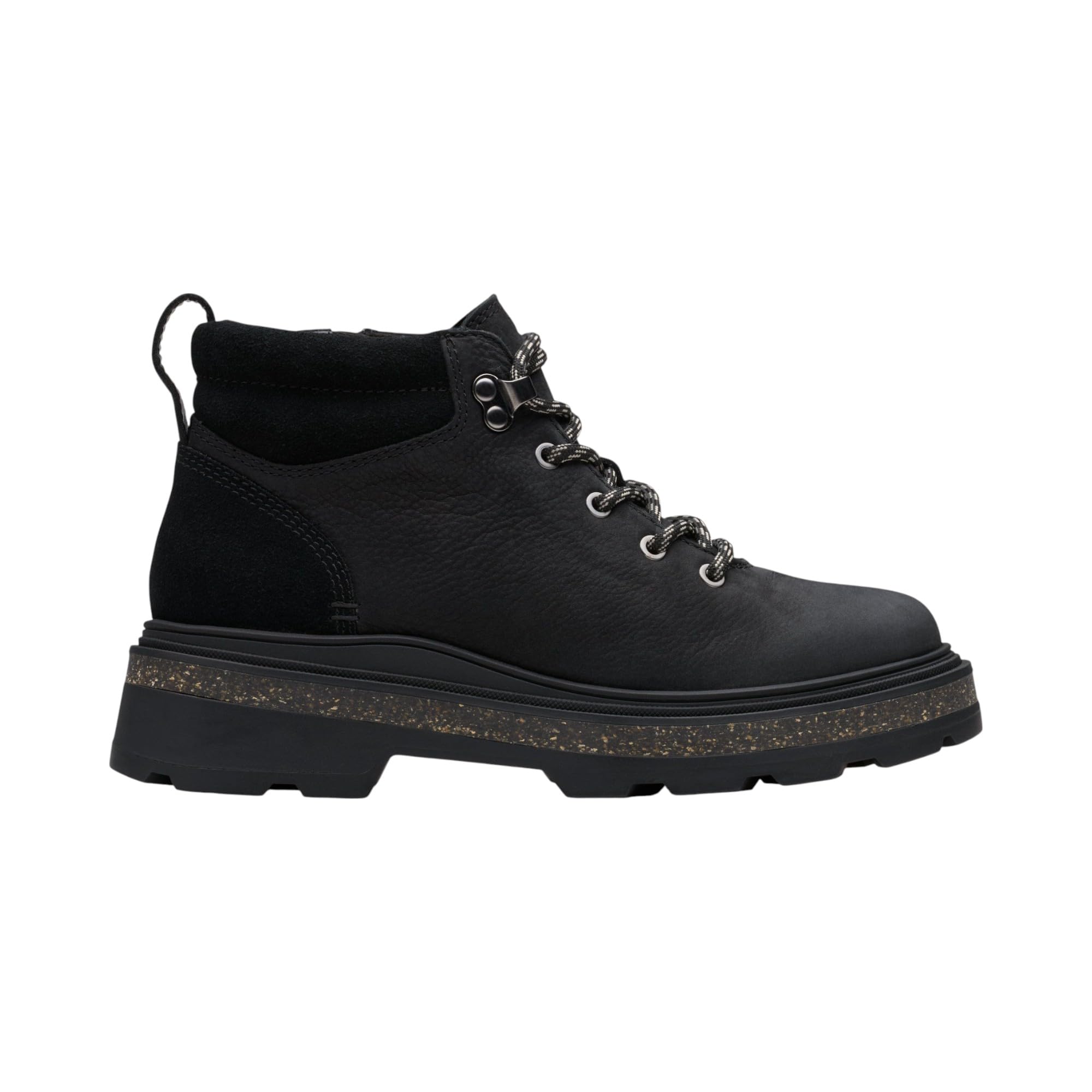 CLARKS Womens Hencroft Hike Wp Black 10 M