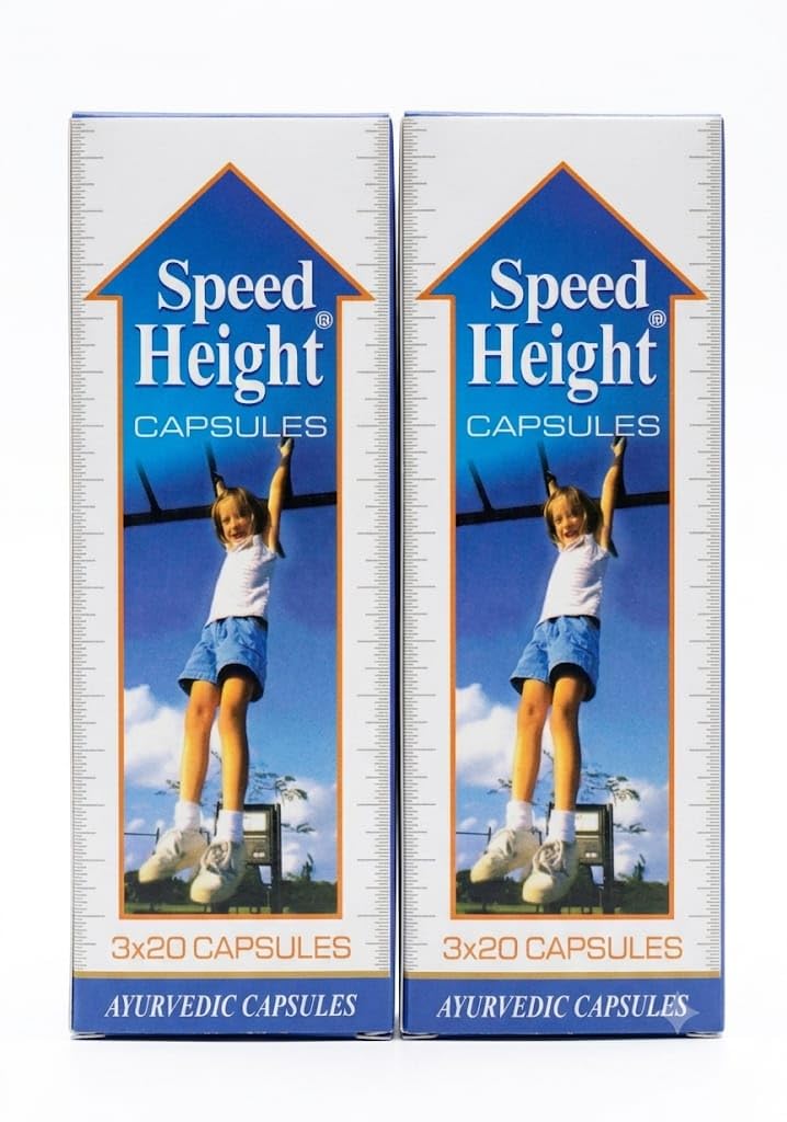 AYURWALA Speed Height Capsules 120 Pack of 2 - Image 1