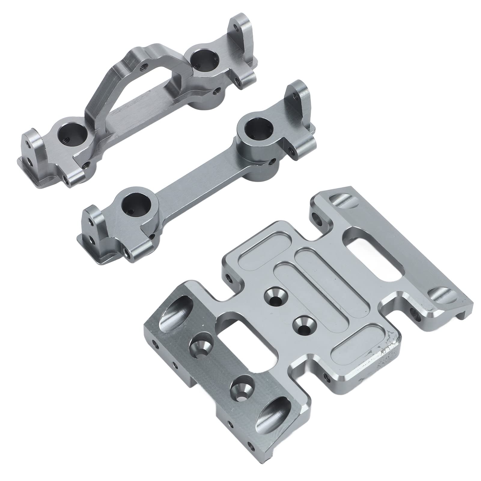 Zestaw podkładek ochronnych do pojazdów typu crawler RC 1/10, aluminium i obudowa RC, waga, przedni uchwyt zderzaka, część