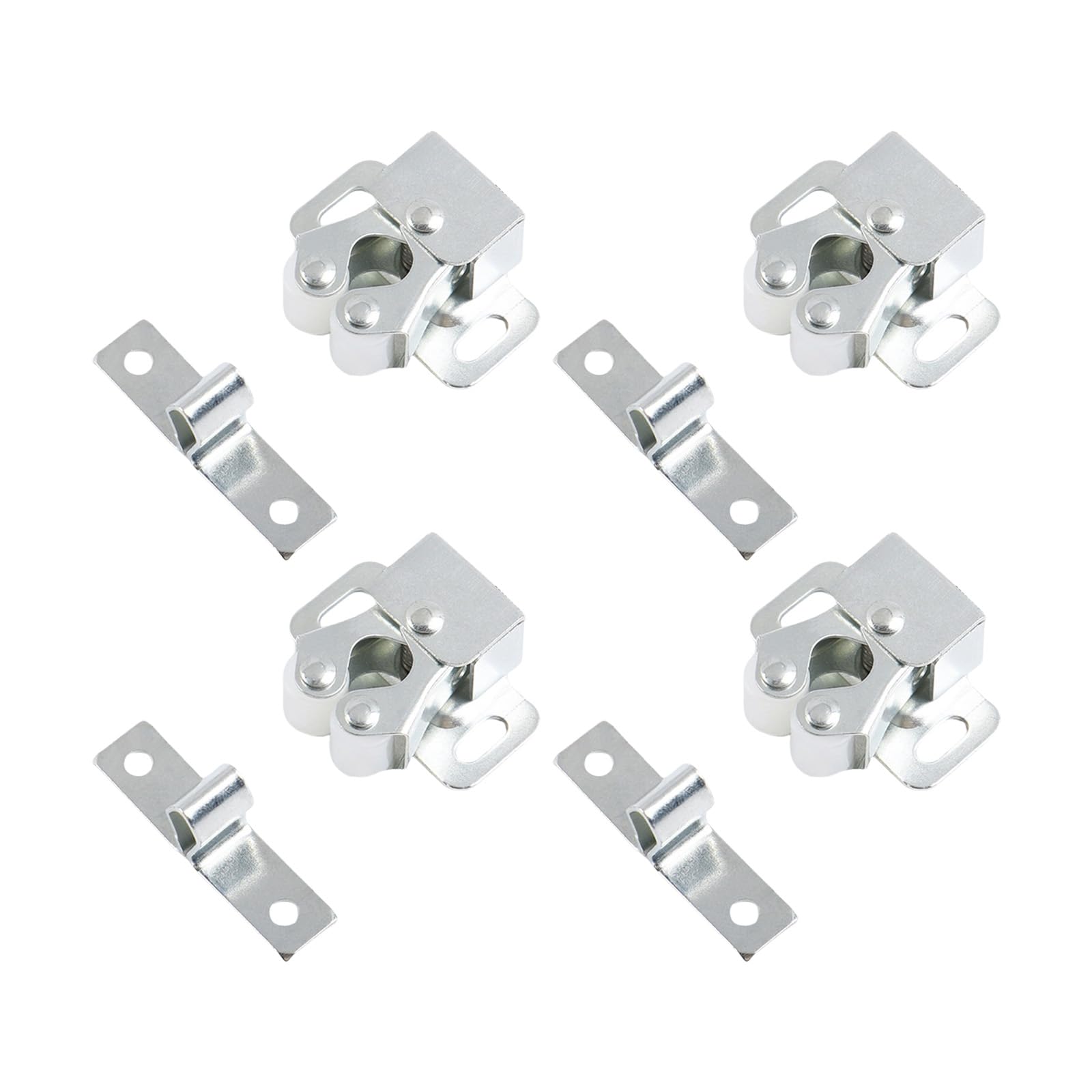Durable Cabinet Door Clamp with Quiet Closing Mechanism for Wardrobe Closet Hardware Accessories Durable Door Latch