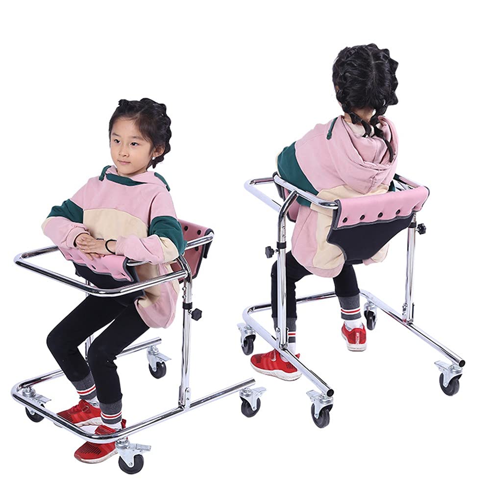 Buy tjz Child Standard Walkers, Lower Limb Stand Walker, 4Wheel