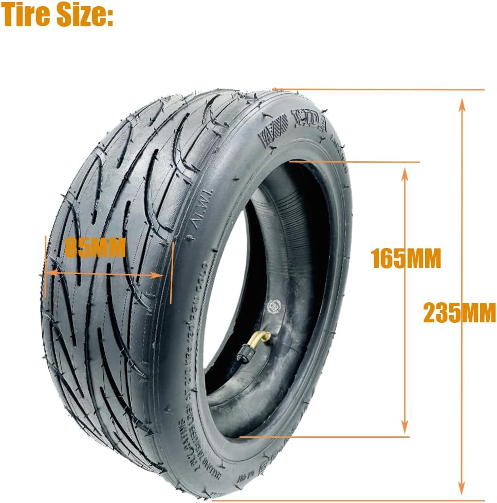 70/65-6.5 Inner Tube Tire Tube for Electric Scooter, for Electric Scooter 10 Inch Tires -Inflatable Tyre & Inner Tube Tire Set Compatible with 9 Electric Bike,2Pcs