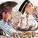 THE TWIDDLERS Barco Pirata con Figuras - Regalo Ideal para Niños Mayores...