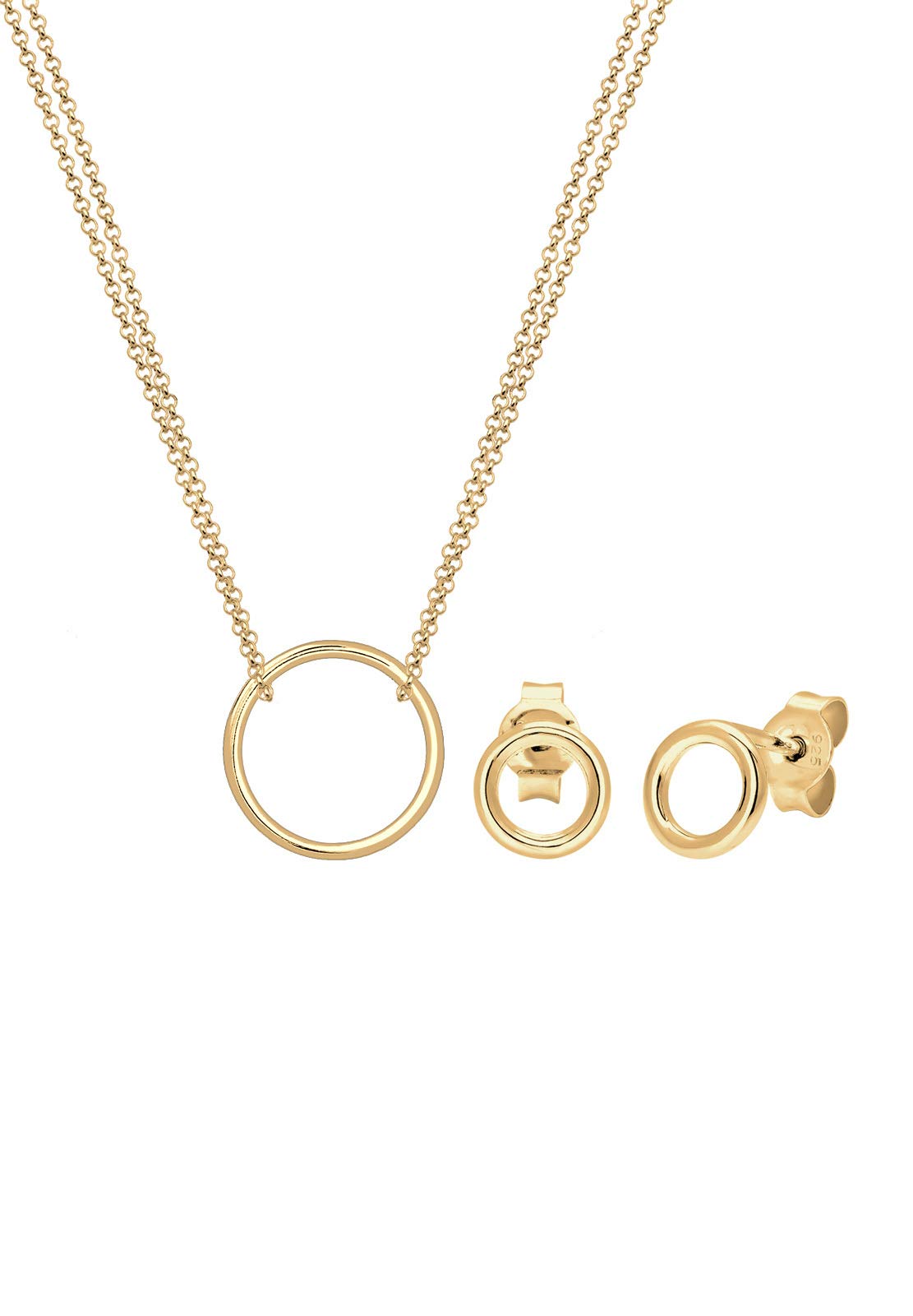 Elli Women's 925 Sterling Silver Jewellery Set 0910953117_45