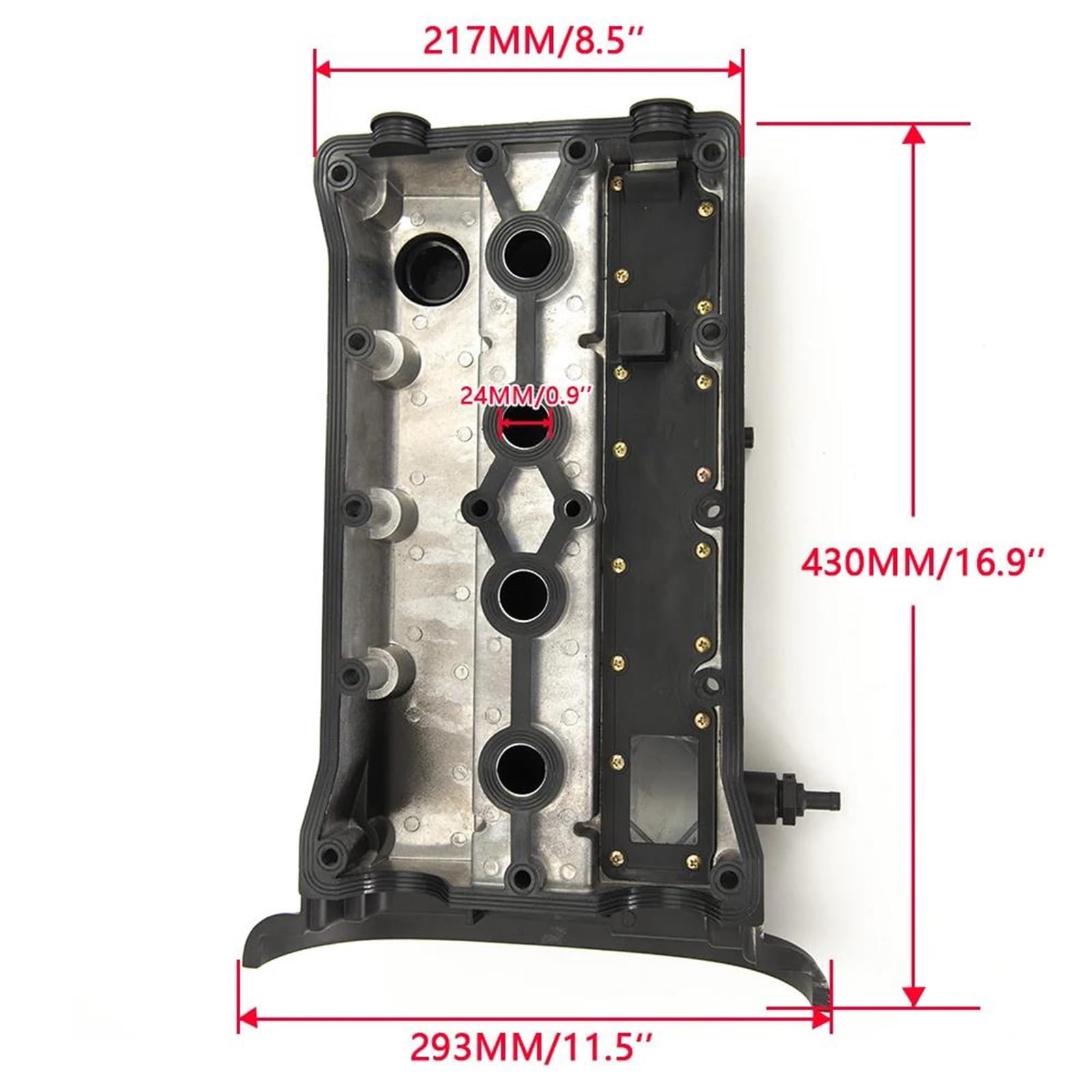 Joint Cache Culbuteur Couvercle De Soupape Moteur En Aluminium OEM 25192208, Combinaison À Bascule D'arbre Cames Pour Lacetti (J200)1.4 16v 2005 – 2013 culasse cylindre