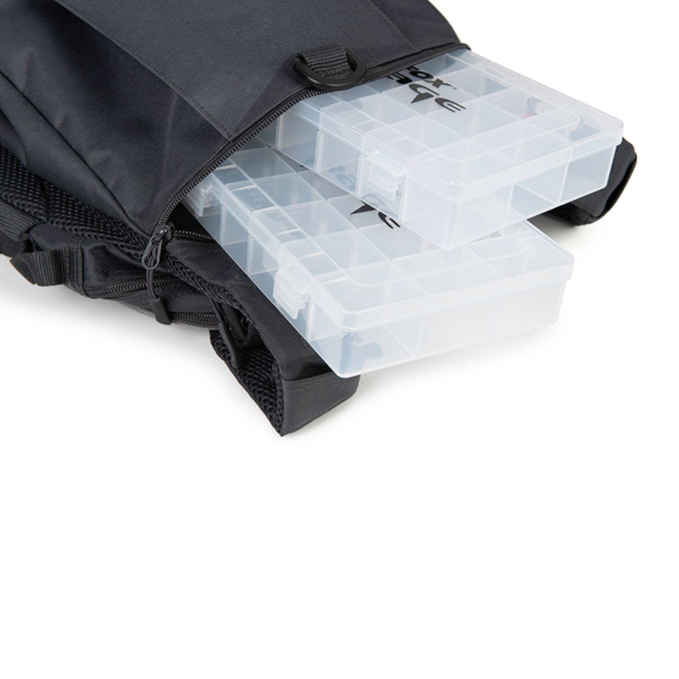 Fox Rage Chest Pack Sac de pêche 28x12x23 cm Noir
