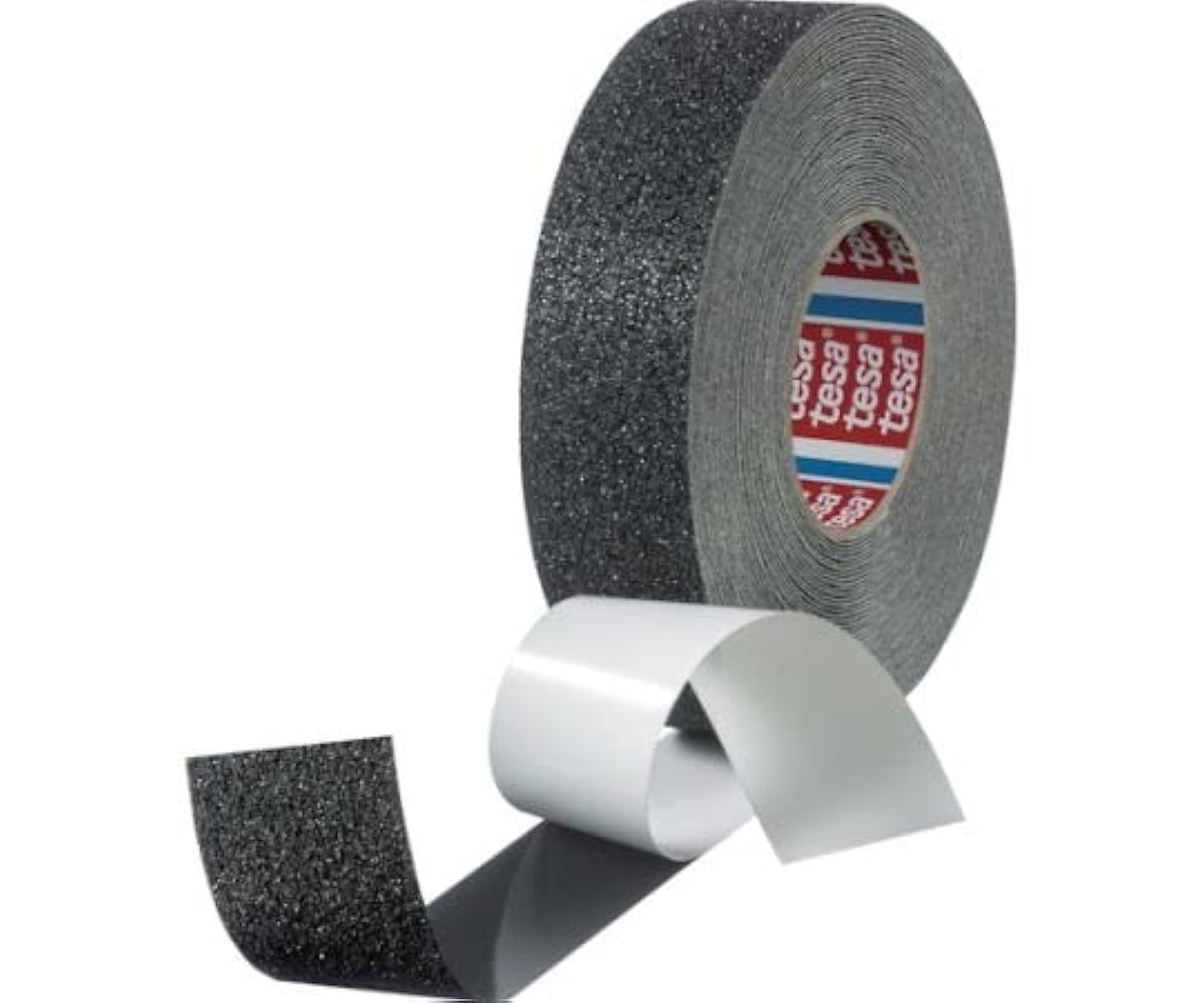 tesa Anti-Rutsch 60954 – extra stark, DIN 51130, 18 m x 50 mm, schwarz