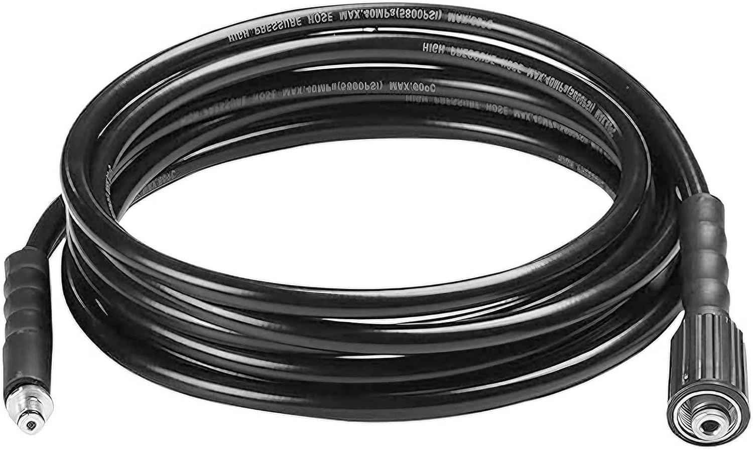 BREEZENEST Pressure Washer Hose 5m 5800PSI, 1/4" High Pressure Reinforced PVC Steel Wire Braided Replacement Hose with M22-14mm Connector, Compatible with Karcher K2 K3 K4 K5 (Not for K2 Compact)