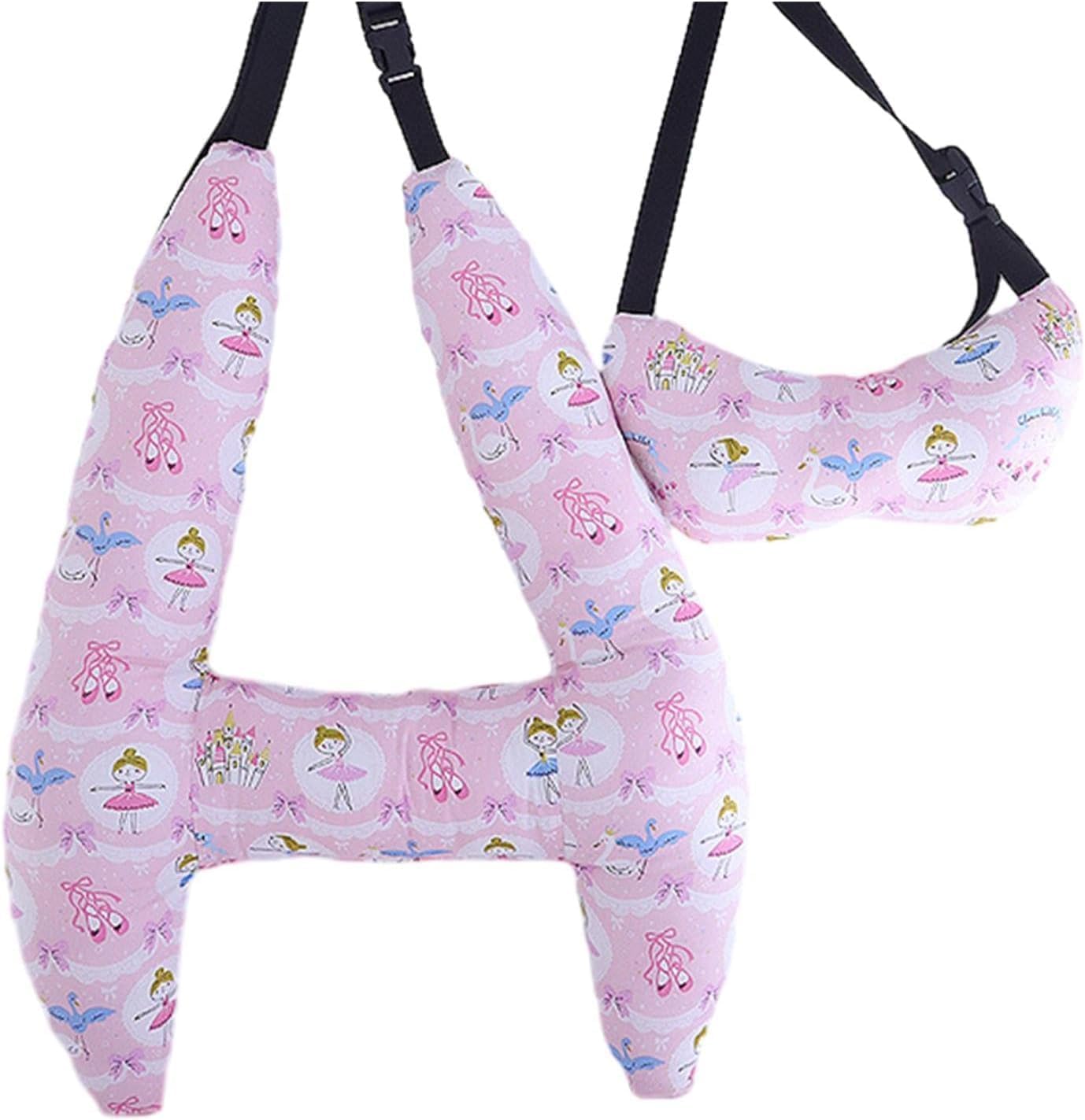 LUNAMY H-Shaped Travel Pillows for Sleeping in the Car for Children and Adults, Head and Neck Support, Soft and Comfortable Cushion Safety Protection, C-70 x 55 cm LUNAMY H-Shaped Travel Pillows for Sleeping in the Car for Children and Adults, Head and Neck Support, Soft and Comfortable Cushion Safety Protection, C-70 x 55 cm