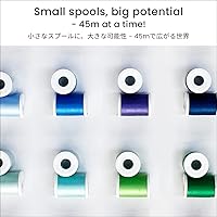 Vista 2 de LEONIS Japón - Juego de hilos de coser de poliéster, 30 colores, práctico, 45m / 50 yardas cada uno [93011]