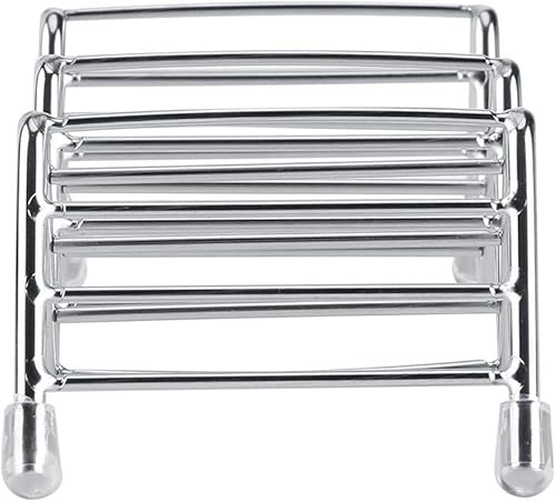 Miniatura 6 de Fait Shape - Soporte de acero inoxidable para tacos mexicanos, soporte de exhibición para sostener sándwiches de burritos de carcasa suave (2#)