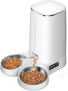 フードタイマー三個 Amazon | ROJECO タイマー式 多頭飼いに向け 自動給餌器 猫 2匹